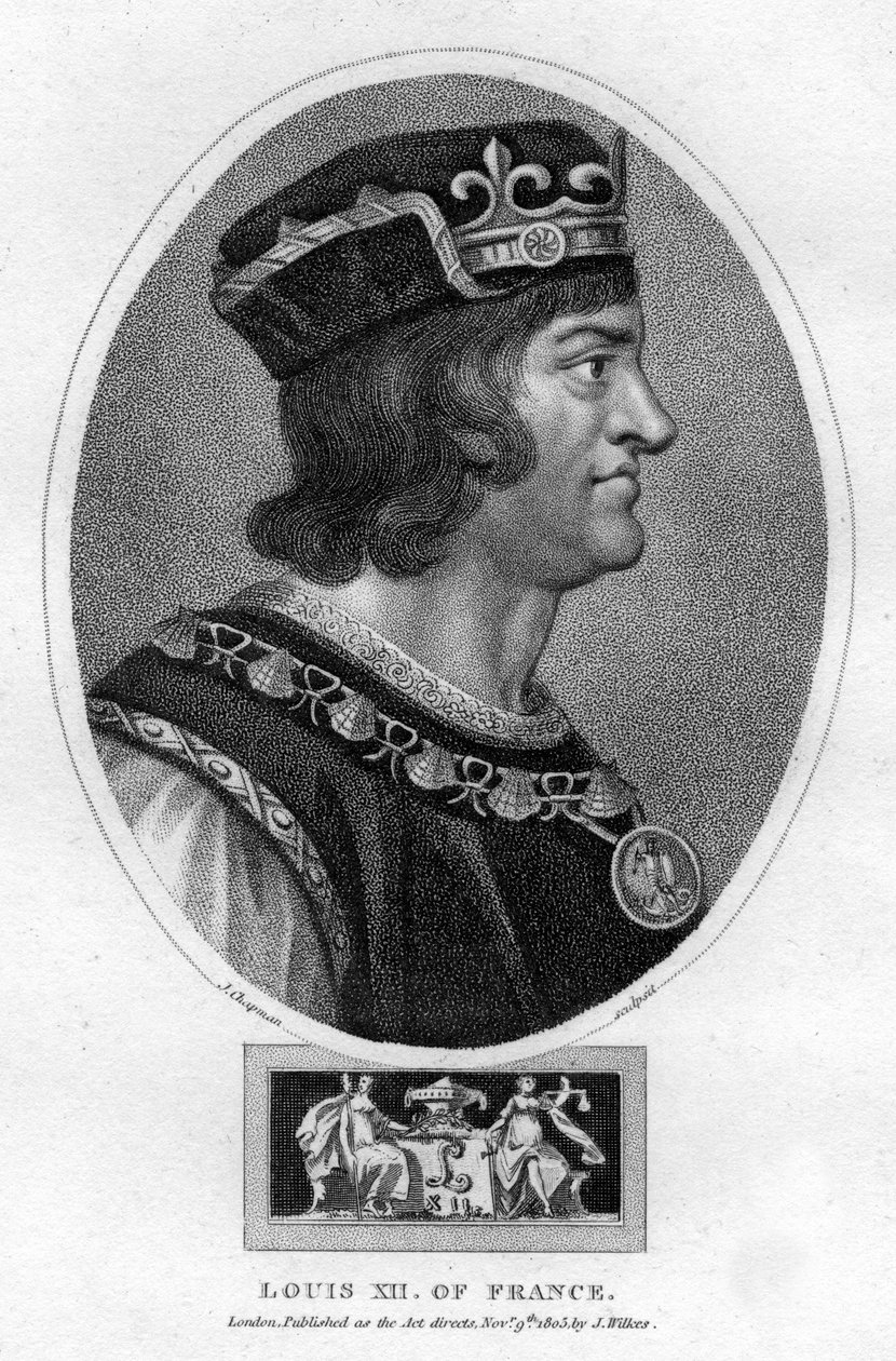 Louis XII, Fransa Kralı, 1805. by J. Chapman