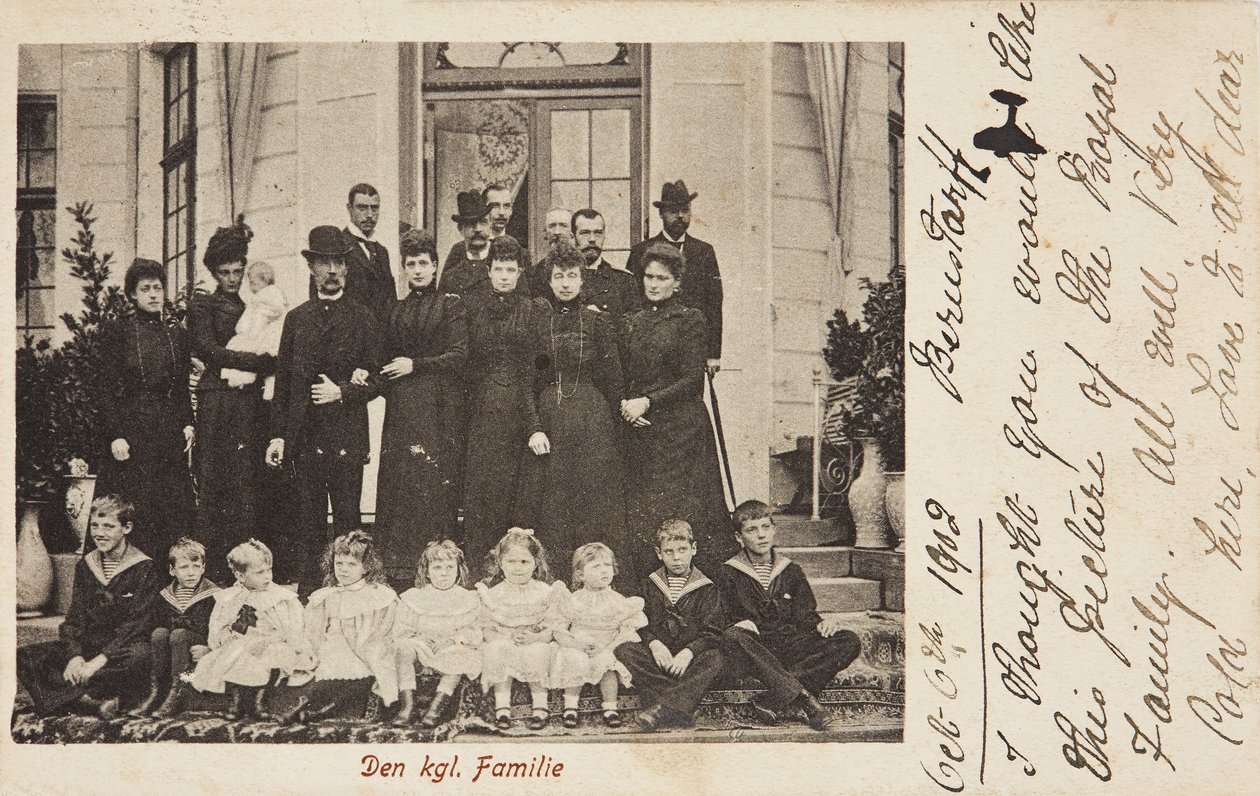 Danimarka Kraliyet Ailesi by J. Peterson and Co
