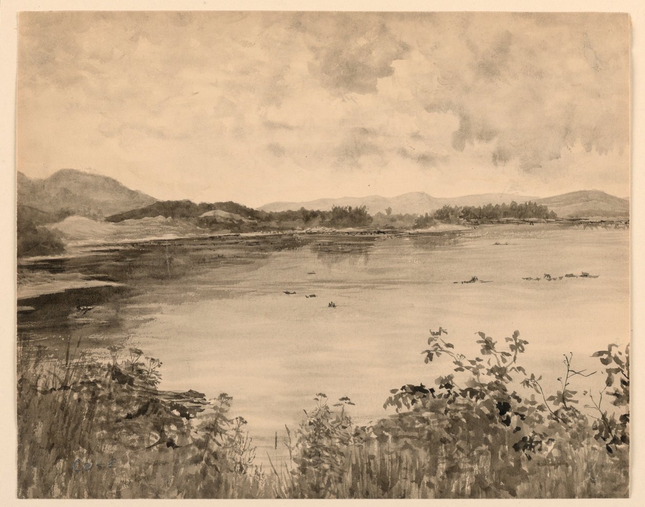 New Hampshire Gölü by J. Foxcroft Cole