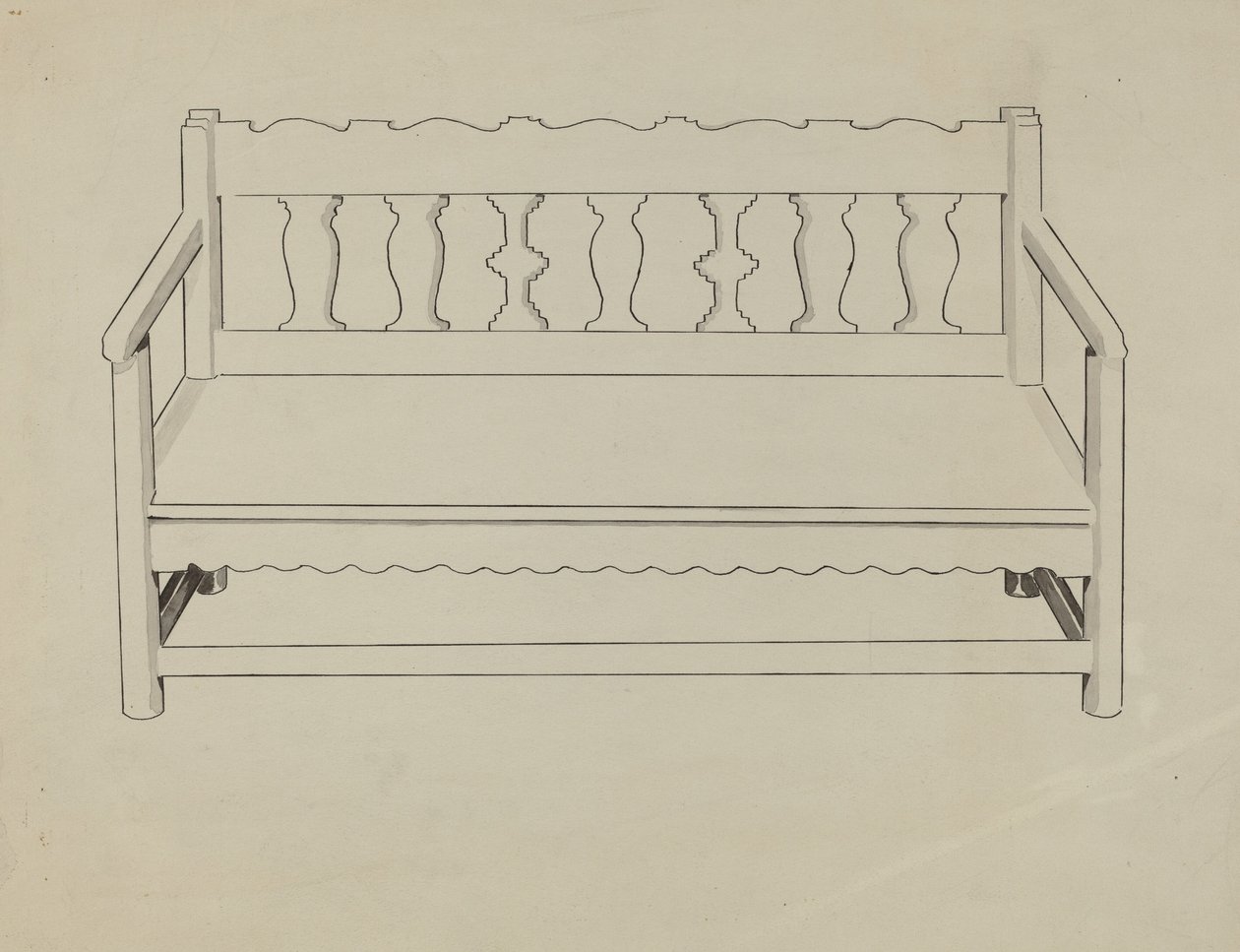 Kilise Pew by J. Henry Marley