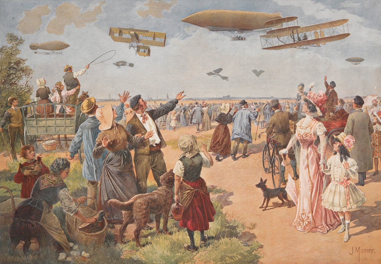 Hava Sergisi, c. 1908. by J. Munier