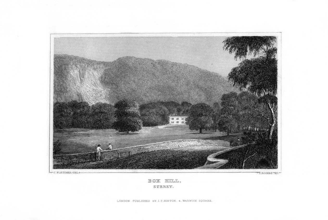 Kutu Tepesi, Surrey, 1829. by J. Rogers