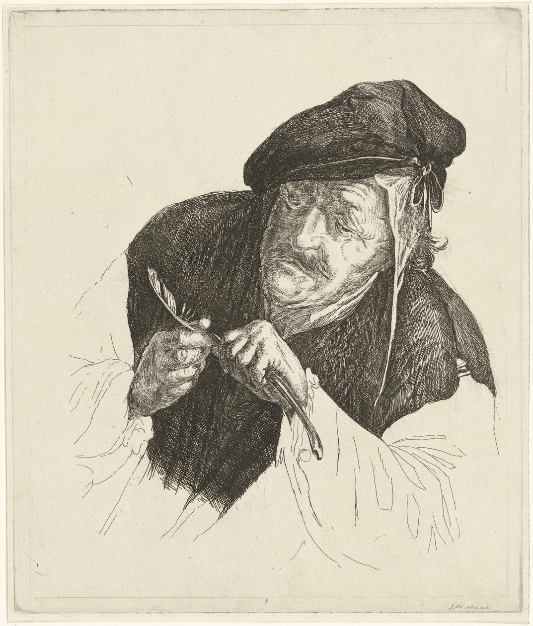 Adam kalemini eğlendirir by Jabes Heenck