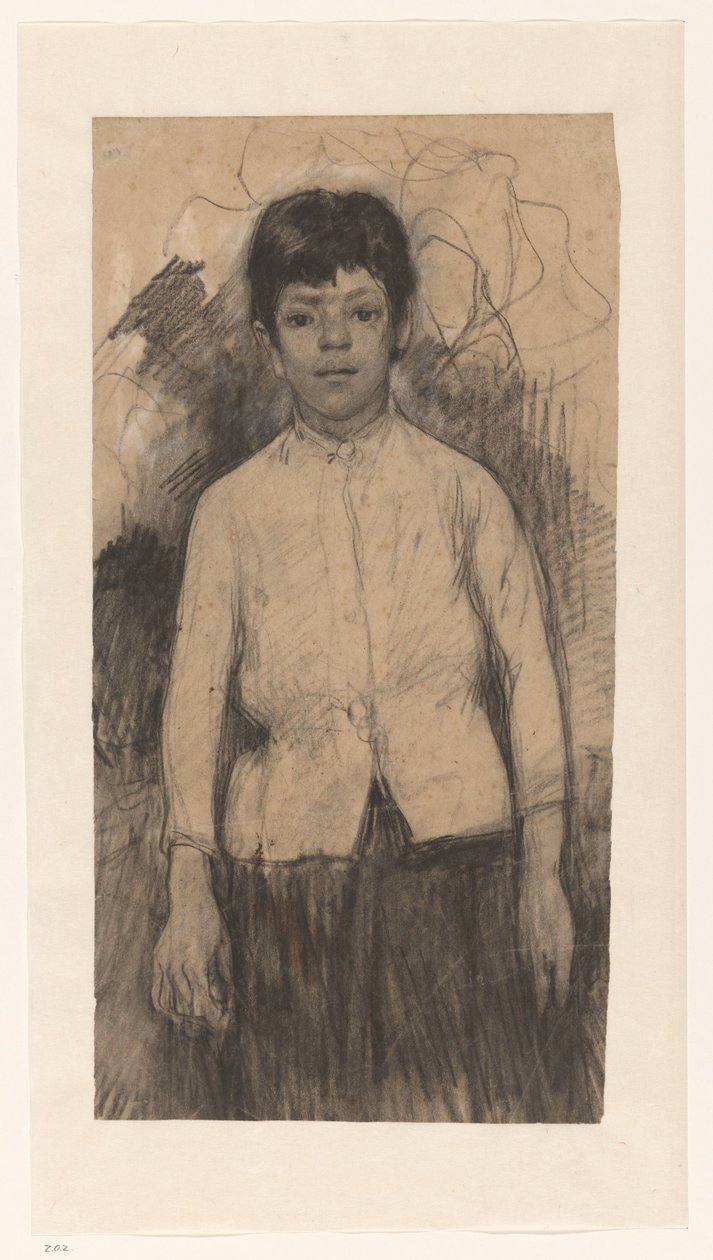 ayakta kız by Jac van Looij