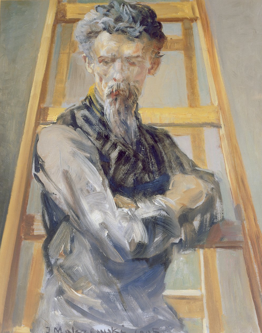 ಸ್ವಯಂ ಭಾವಚಿತ್ರ, 1905 ಟರ್ಕ್ by Jacek Malczewski