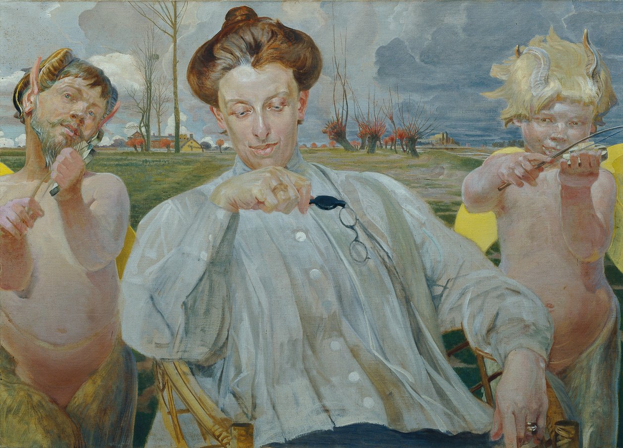 sanatçının karısı by Jacek Hyacinth Malczewski