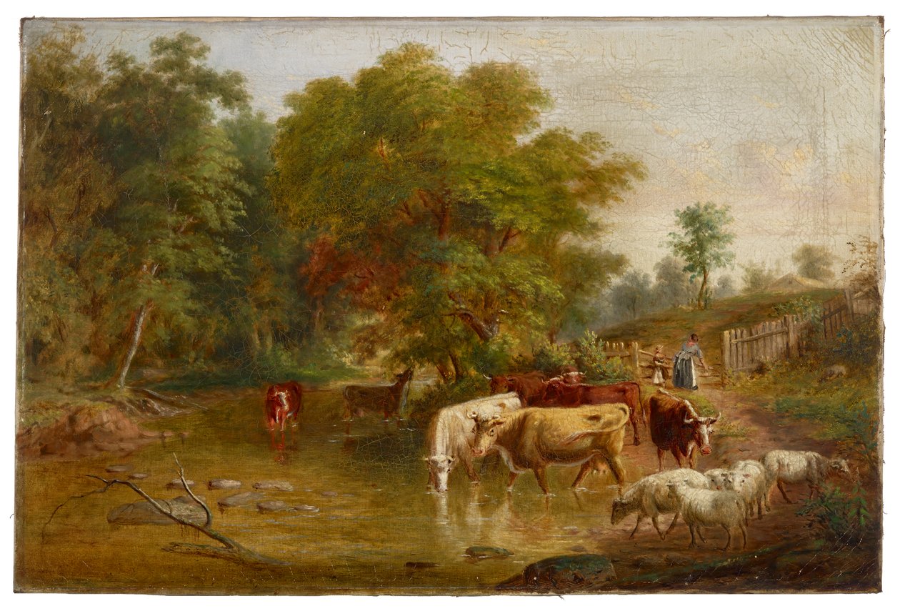 Çiftlik Manzara Sahnesi by Jacob Cox