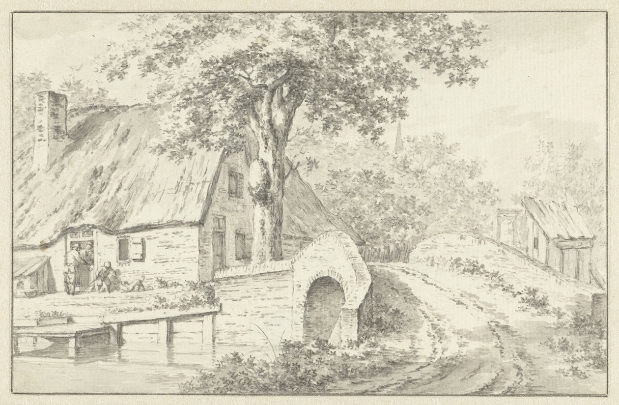 köy manzarası by Jacob  Cats