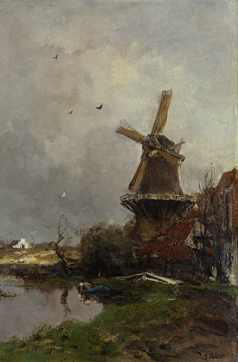 yel değirmeni by Jacob Henricus or Hendricus Maris