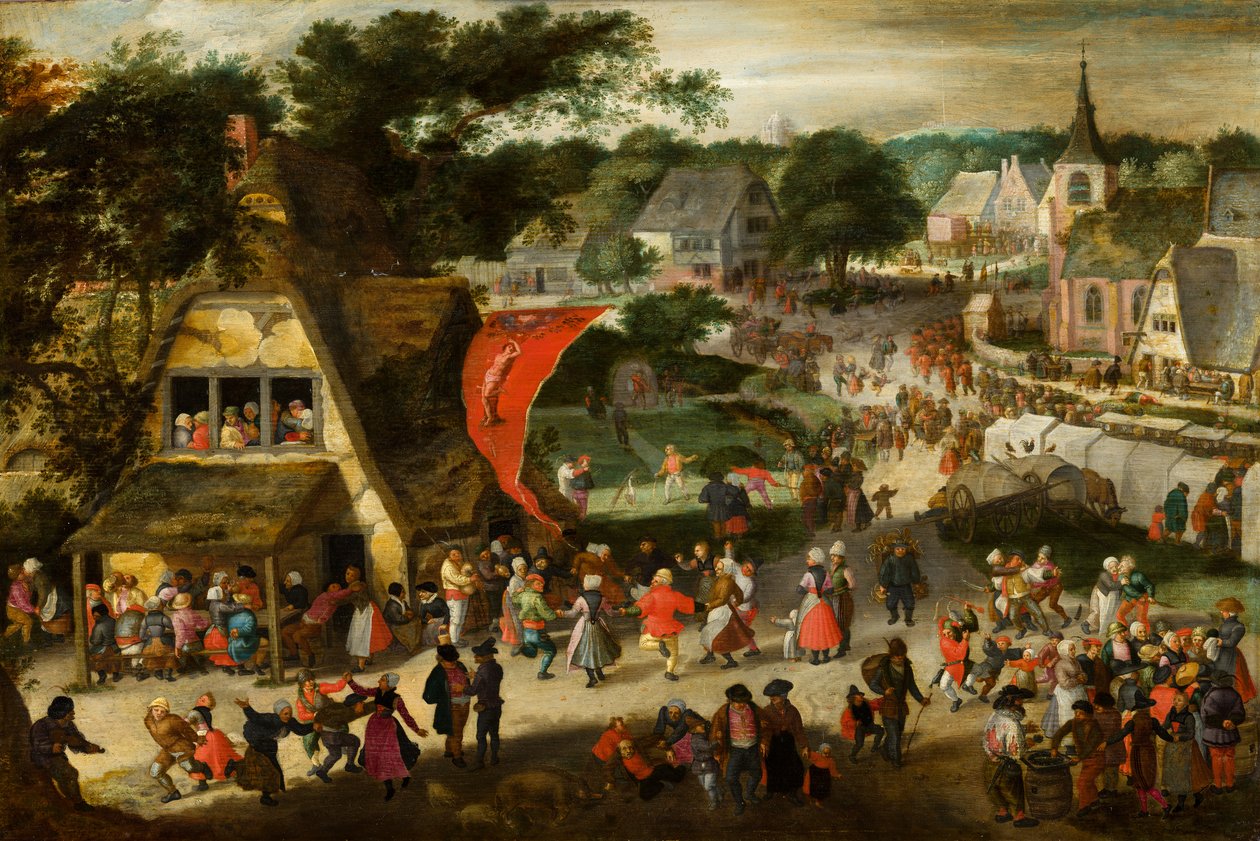 Aziz Sebastian Günü Fuarı, c.1598 by Jacob I Savery
