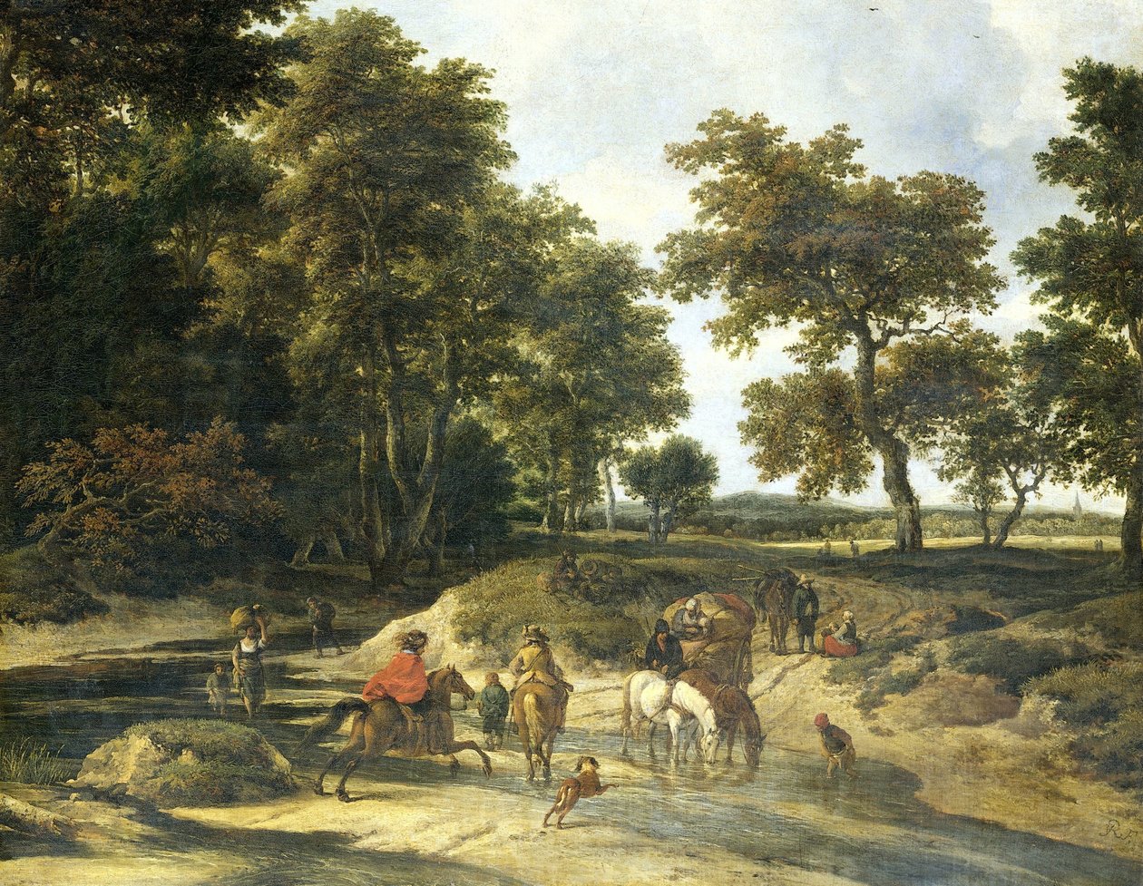 ford by Jacob van Ruisdael
