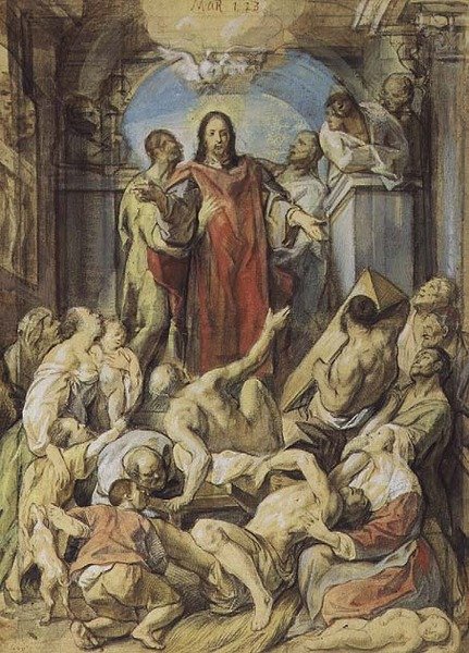 Mucize İşçi İsa by Jacob Jordaens