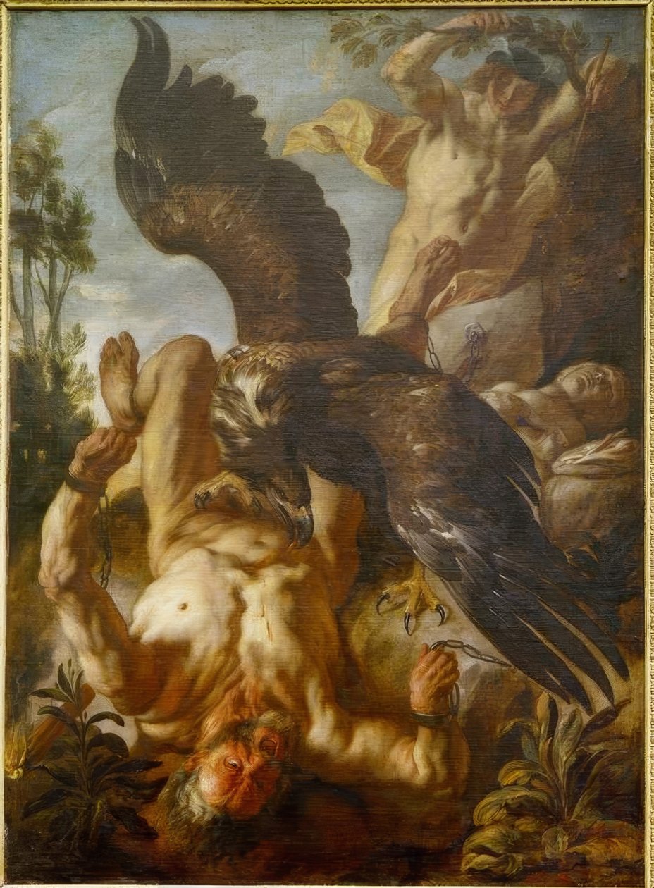 Prometheus bağlı by Jacob Jordaens