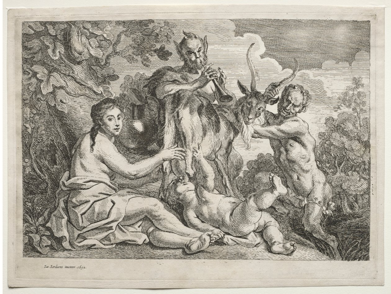 Jüpiter Keçi Almathea ile Besleniyor by Jacob Jordaens