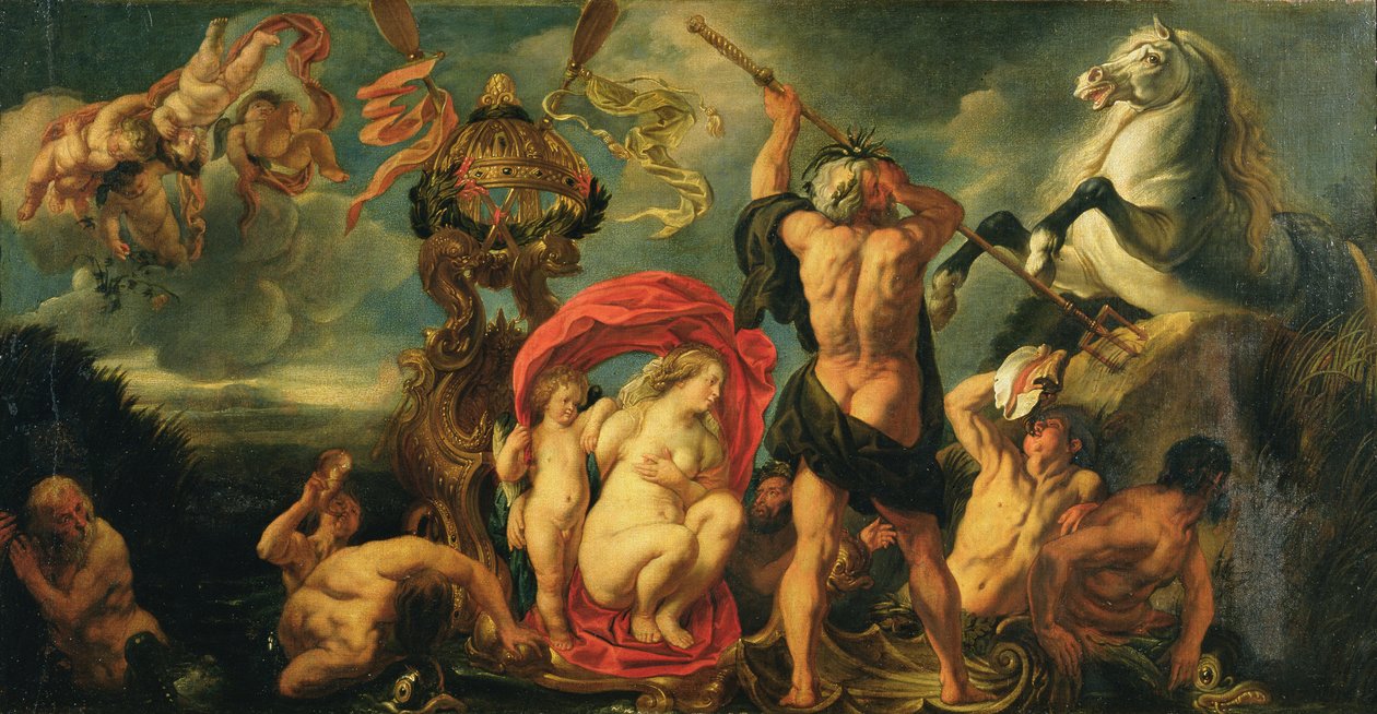 Neptün Atı Yaratıyor by Jacob Jordaens