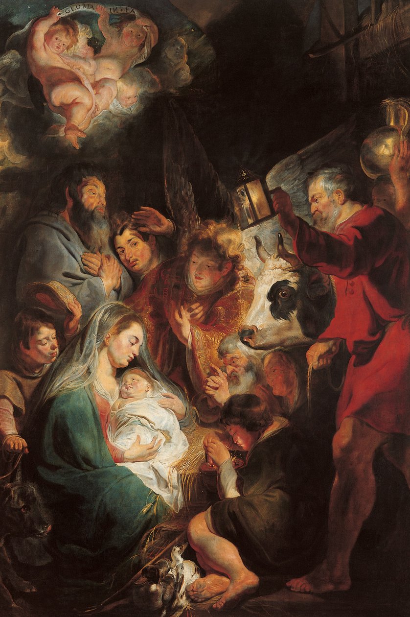Magi'nin hayranlığı by Jacob Jordaens