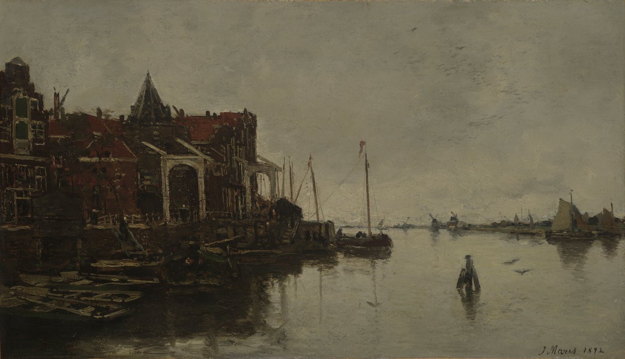 liman sahnesi by Jacob Maris