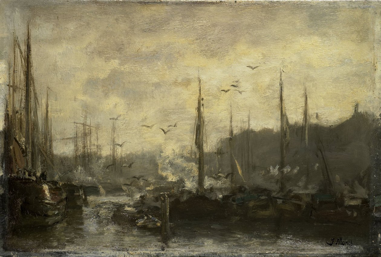Liman Manzarası by Jacob Maris