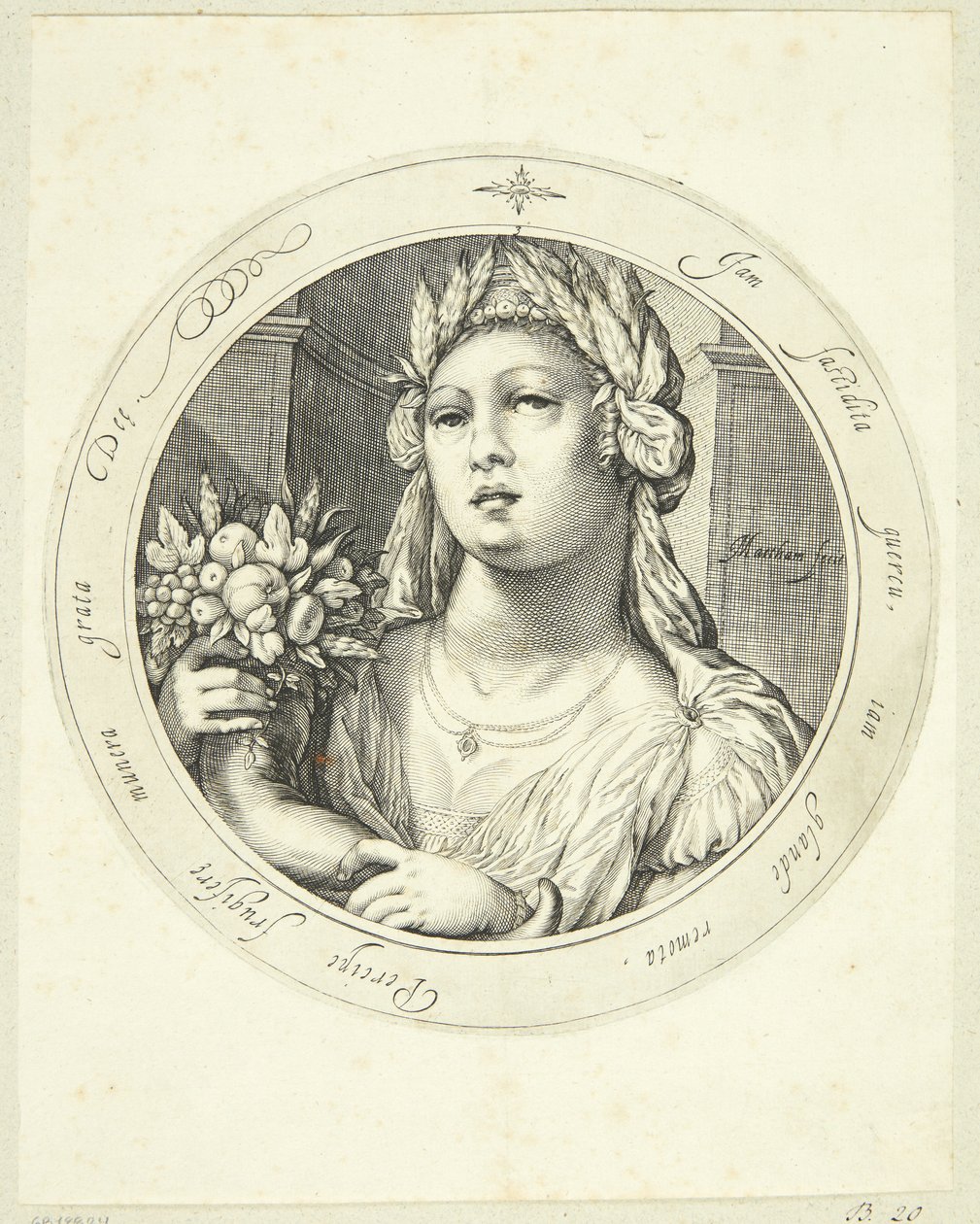 Ceres by Jacob Matham