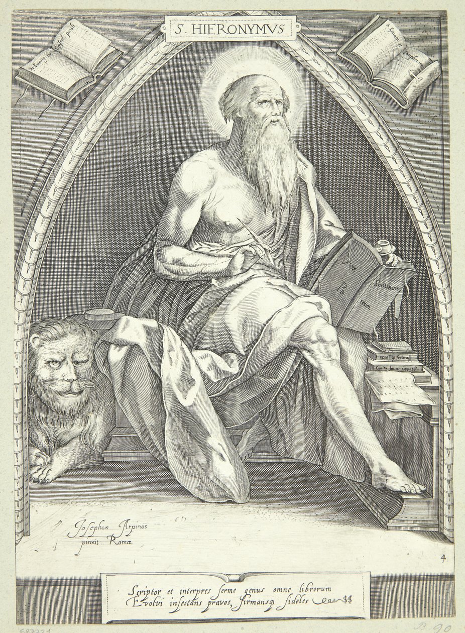 Kilise Babaları by Jacob Matham