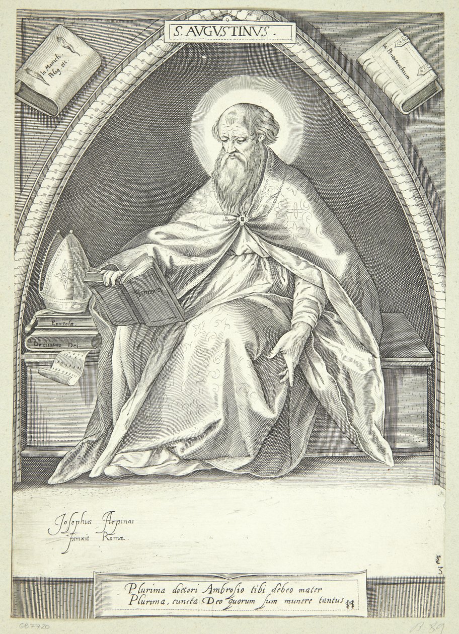 Kilise Babaları by Jacob Matham