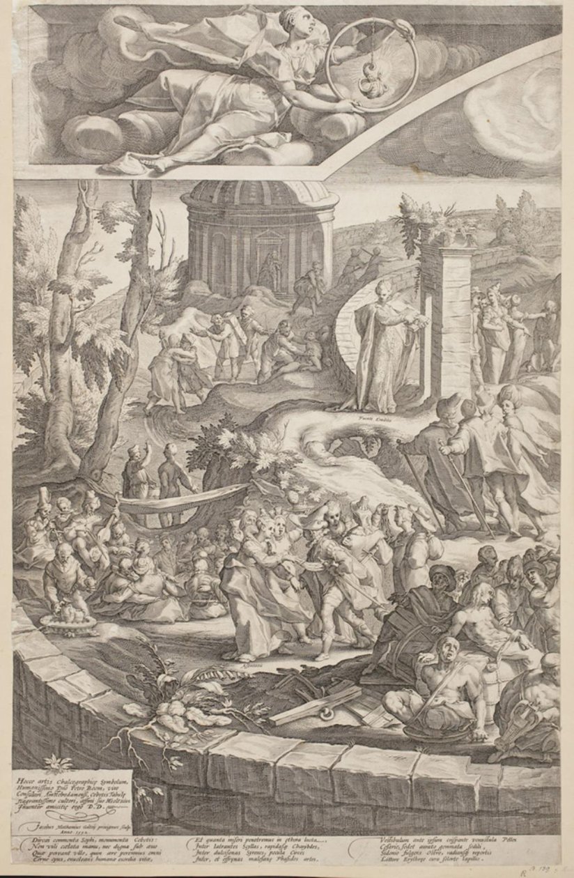 Tabula Cebetis by Jacob Matham