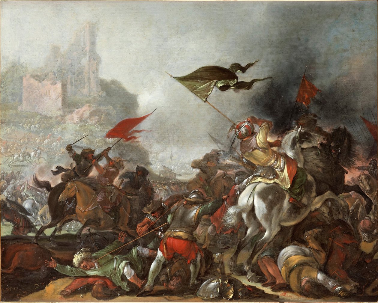 türk savaşı by Jacob Matthias Weyer