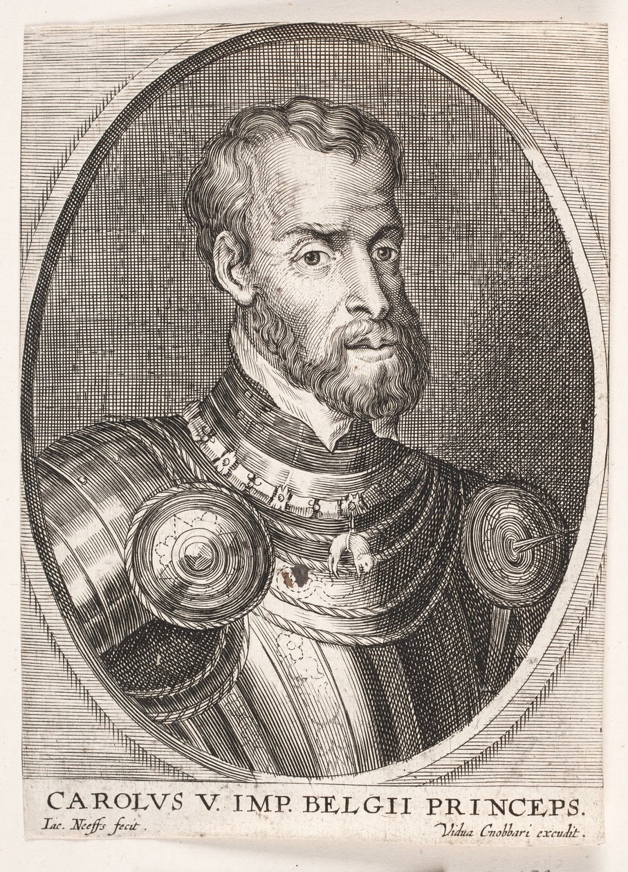 Charles V, İmparator by Jacob Neefs