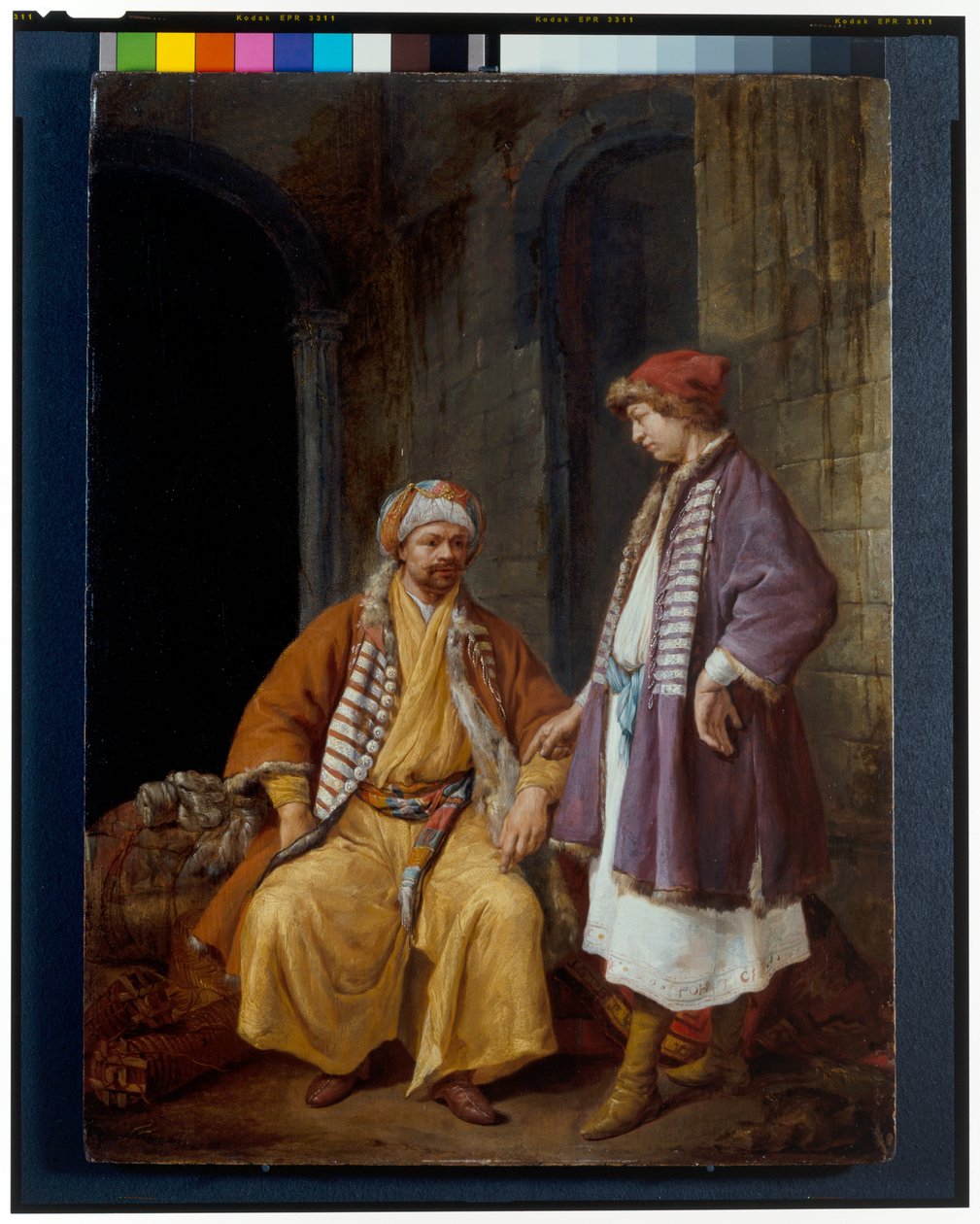 Konuşan İki Doğulu Tüccar by Jacob Toorenvliet