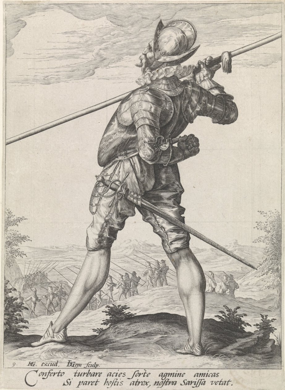 Pieker Subaylar ve Askerler (dizi adı) by Jacob de Gheyn (II)