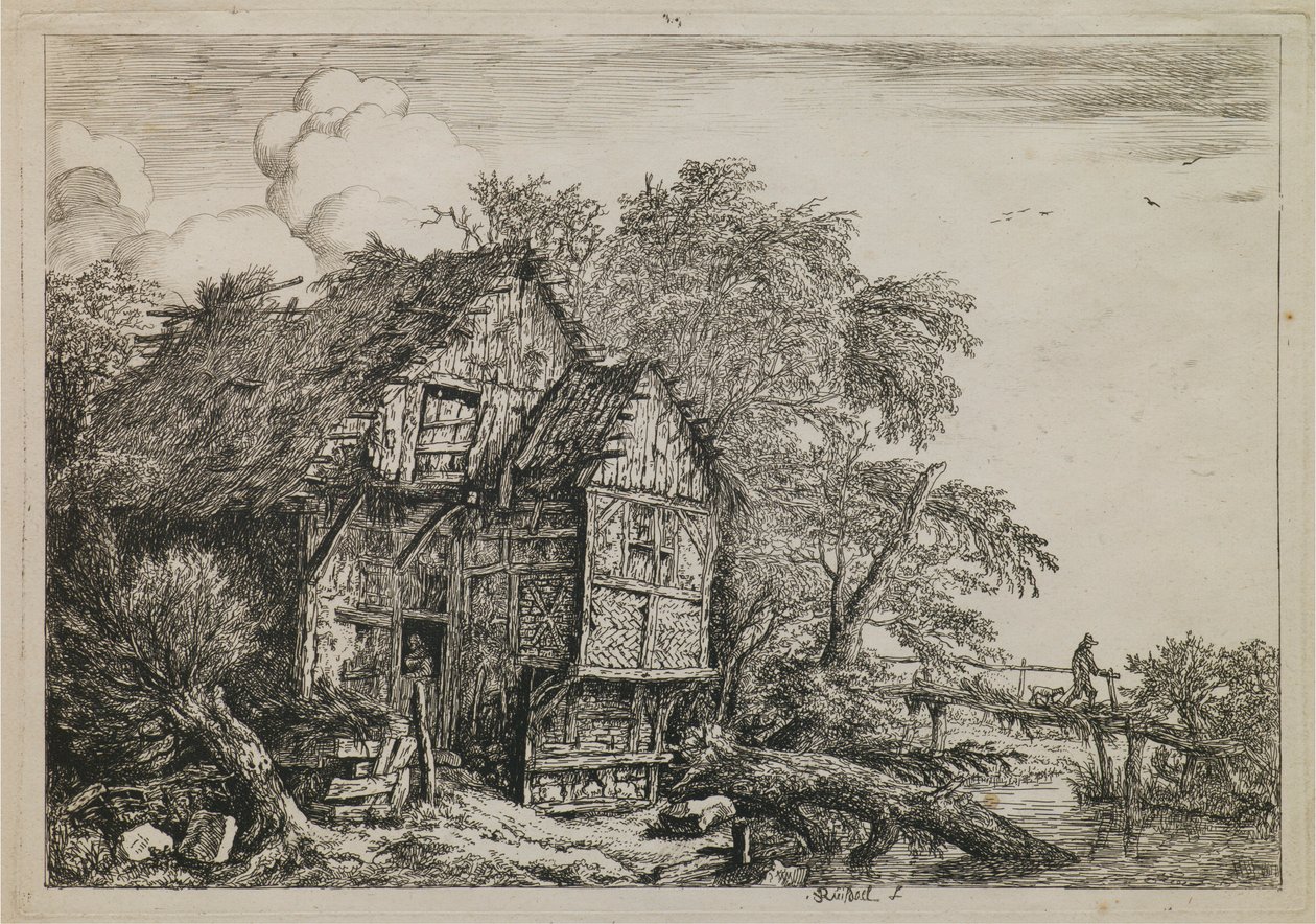 Küçük Köprü by Jacob van Ruisdael