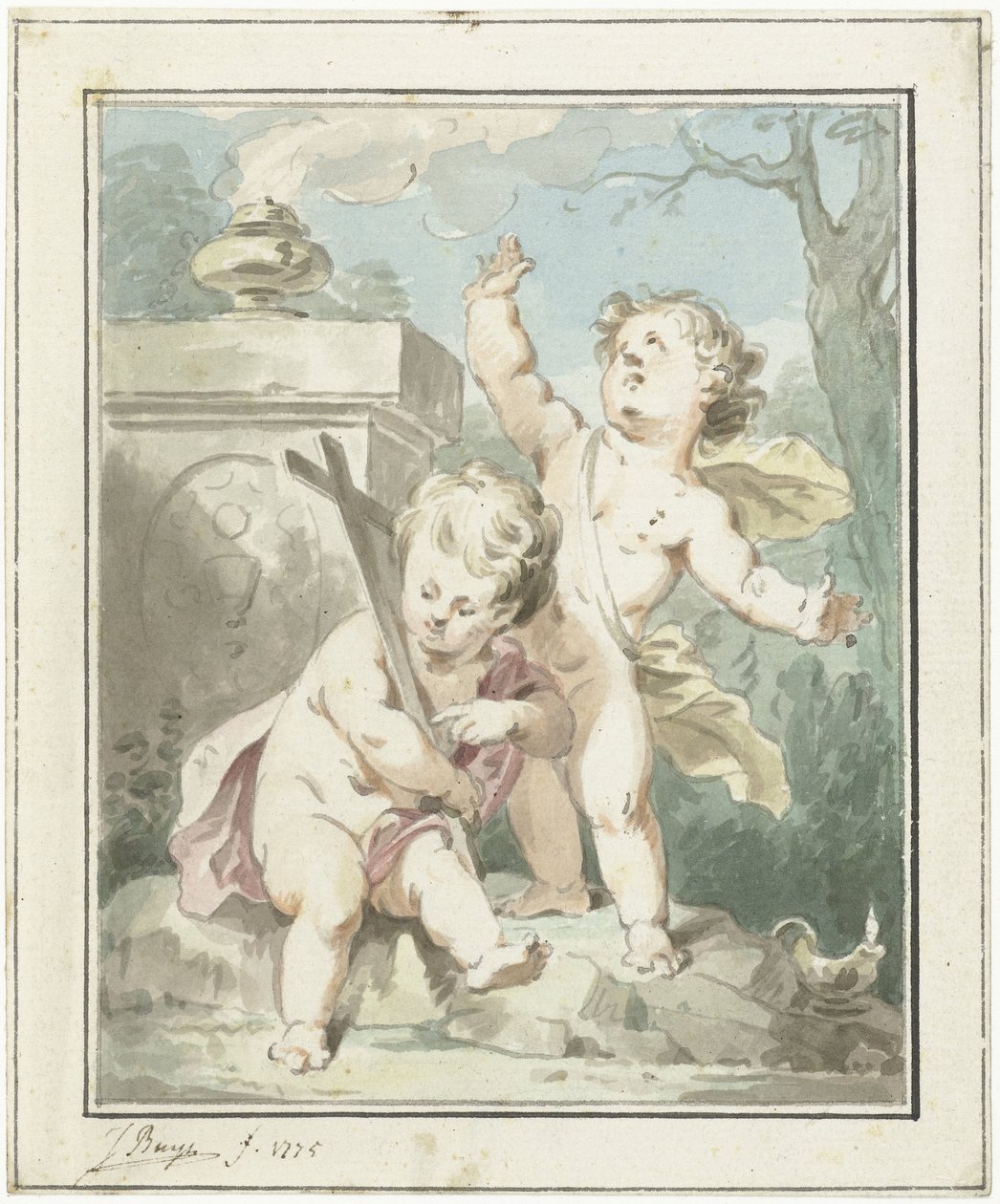 İnanç Alegorisi by Jacobus Buys