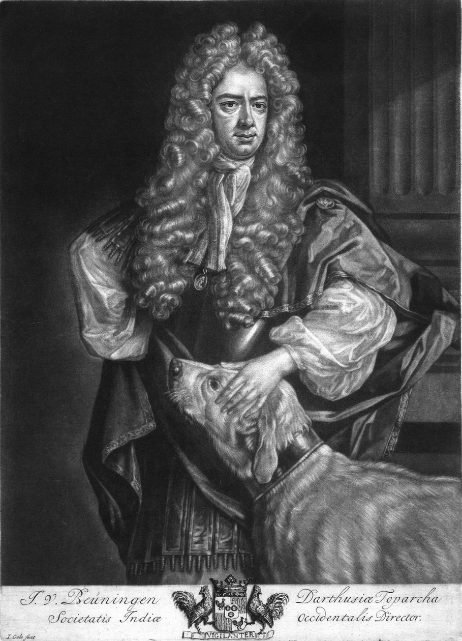 Jan van Beuningen (1667-1720) by Jacobus Gole