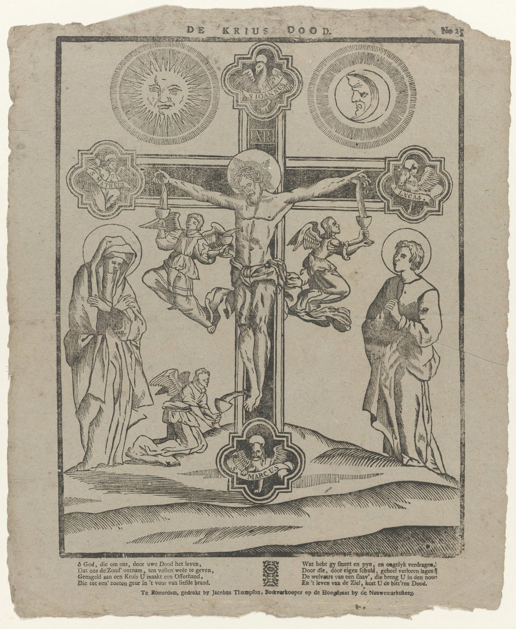 Çapraz Ölüm (nesne üzerindeki başlık) by Jacobus Thompson