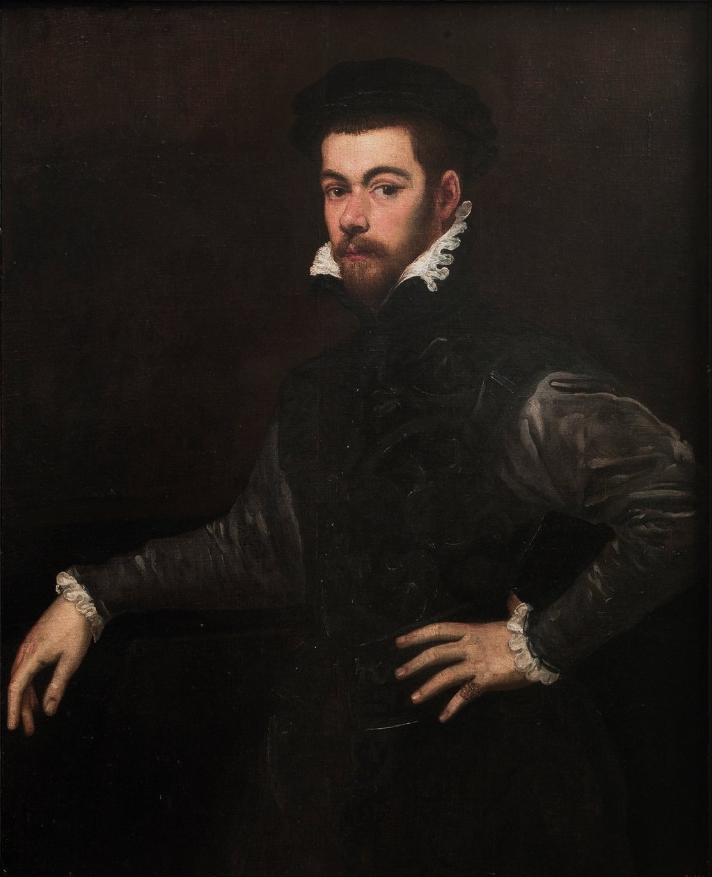 Bir Beyefendinin Portresi by Jacopo Robusti Tintoretto
