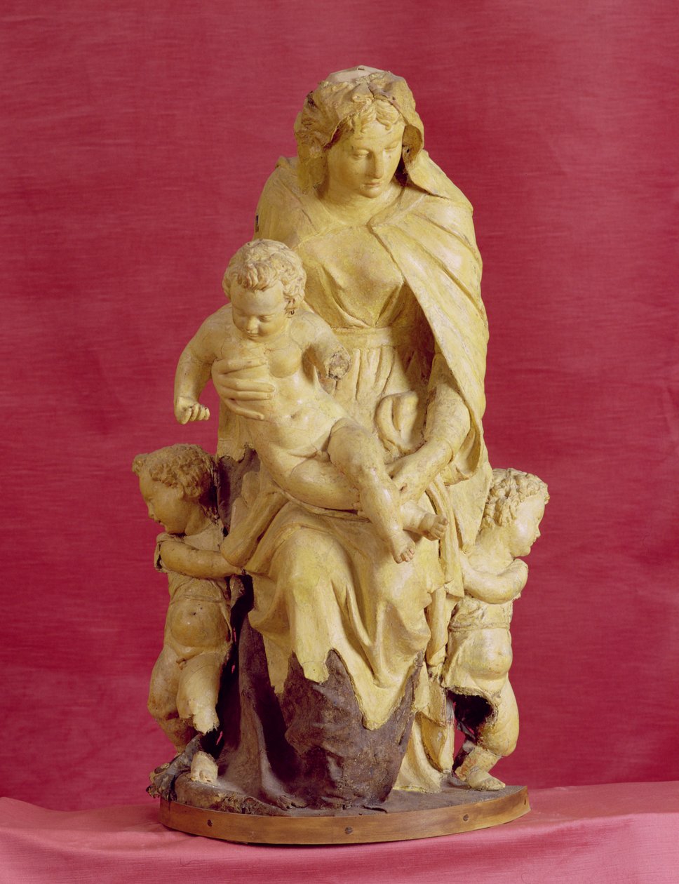ಮಡೋನಾ ಮತ್ತು ಚೈಲ್ಡ್ (ಪೇಪಿಯರ್ ಮ್ಯಾಚೆ) ಟರ್ಕ್ by Jacopo Sansovino