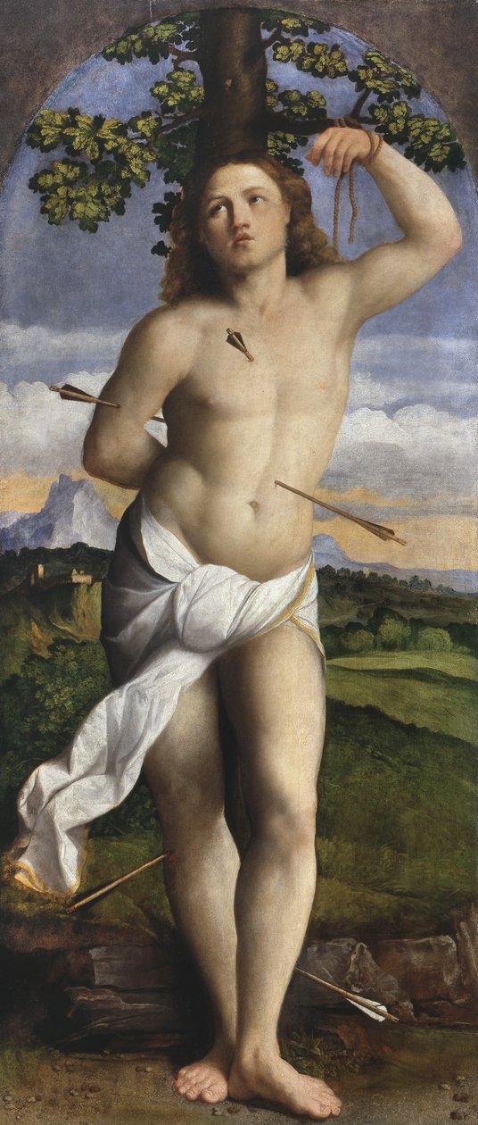 Aziz Sebastian by Jacopo (c.1480 1528) Palma