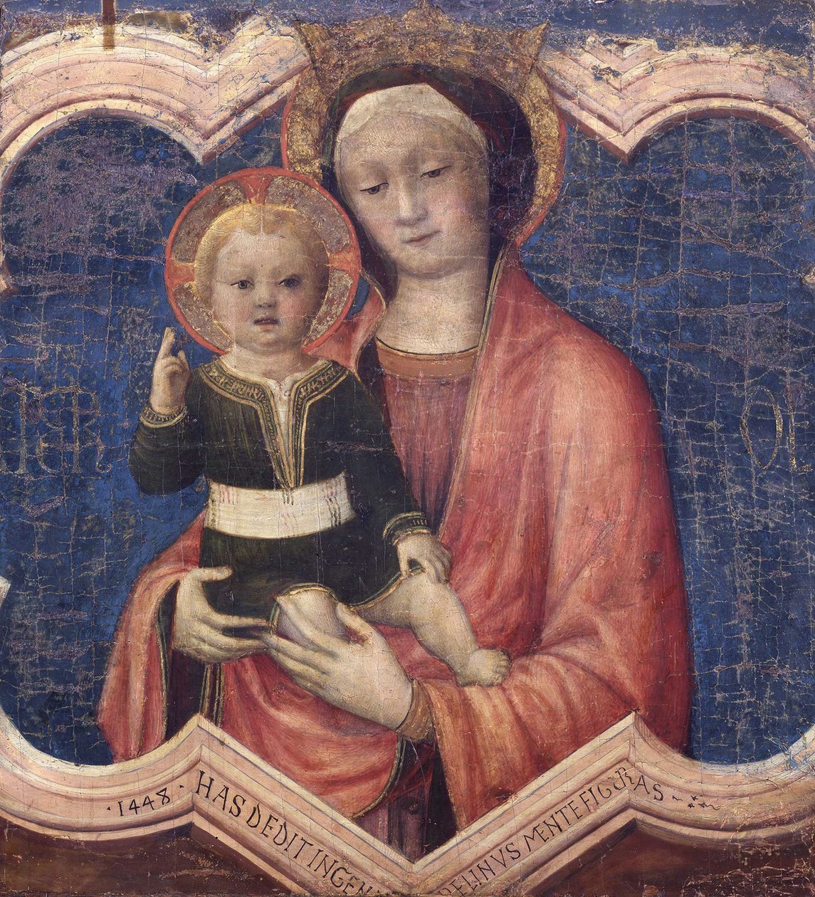 Bakire ve Çocuk, 1448. by Jacopo Bellini