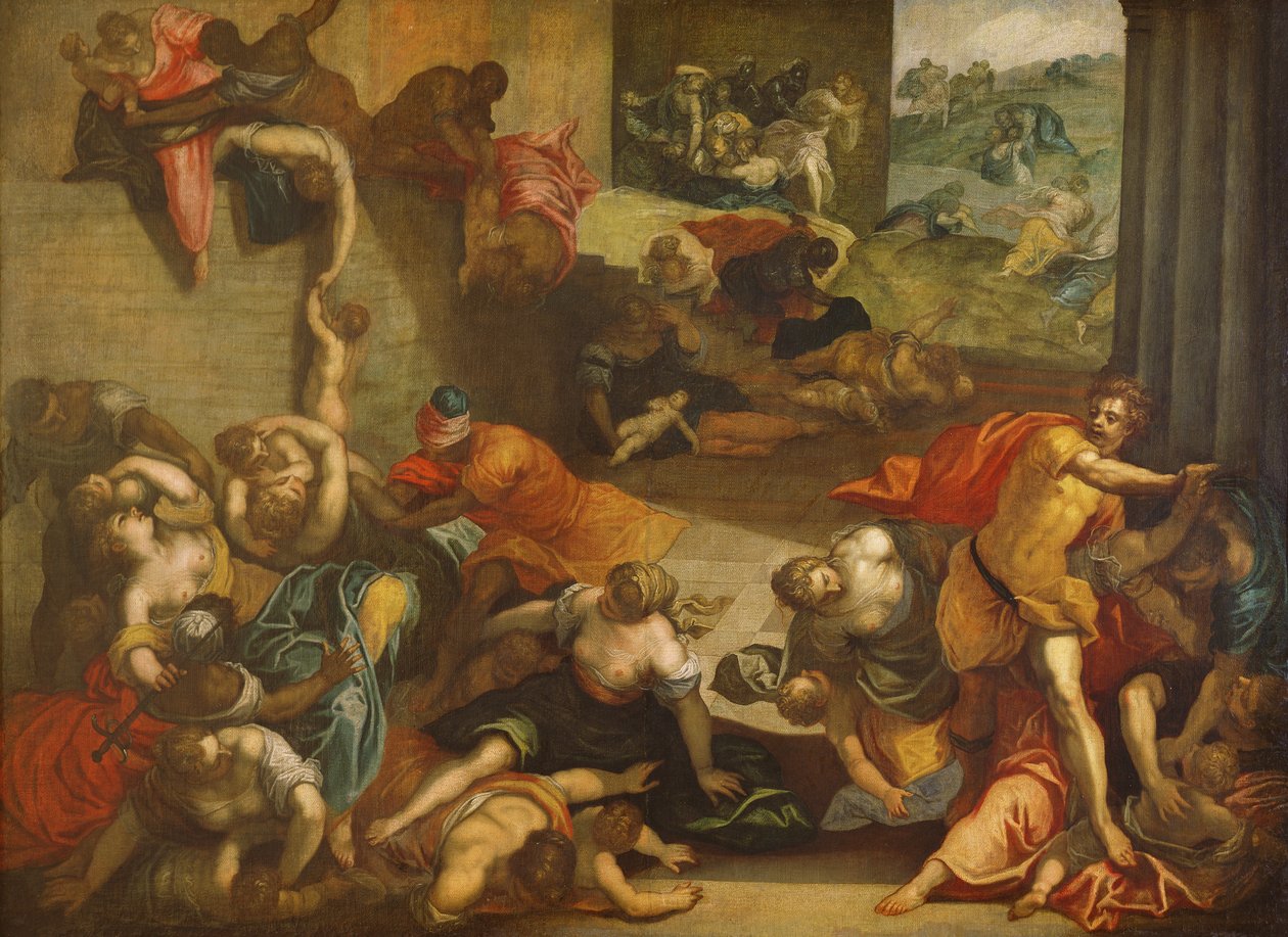 Masumların Katliamı by Jacopo Robusti Tintoretto