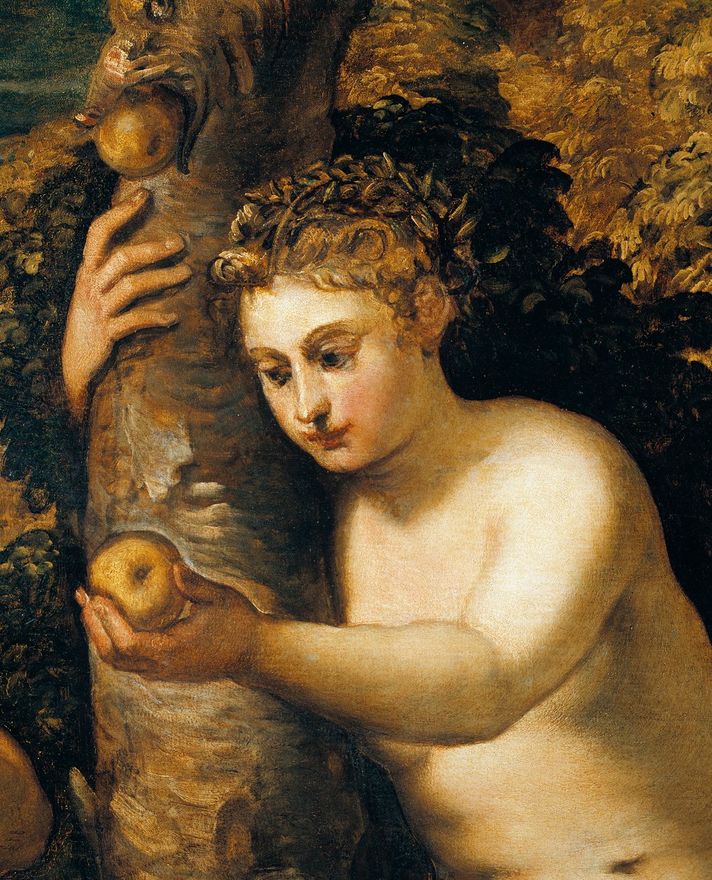 Doğuştan gelen günah by Jacopo Robusti Tintoretto