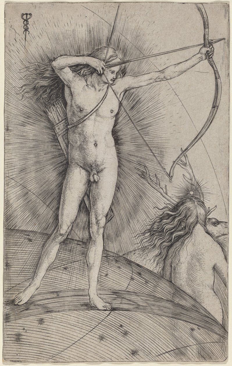 Apollo ve Diana, c. 15031504. by Jacopo de Barbari