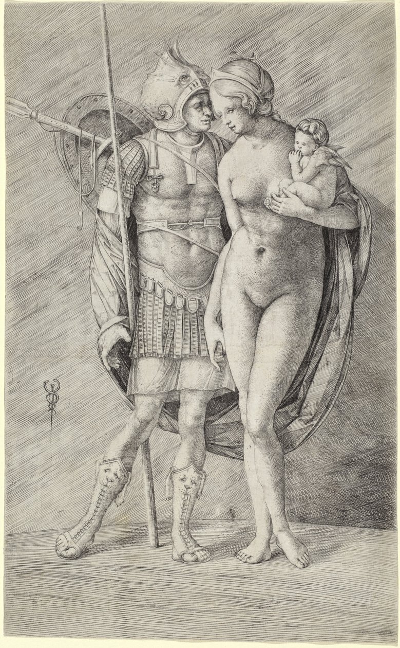 Mars ve Venüs, c. 15091516. by Jacopo de Barbari