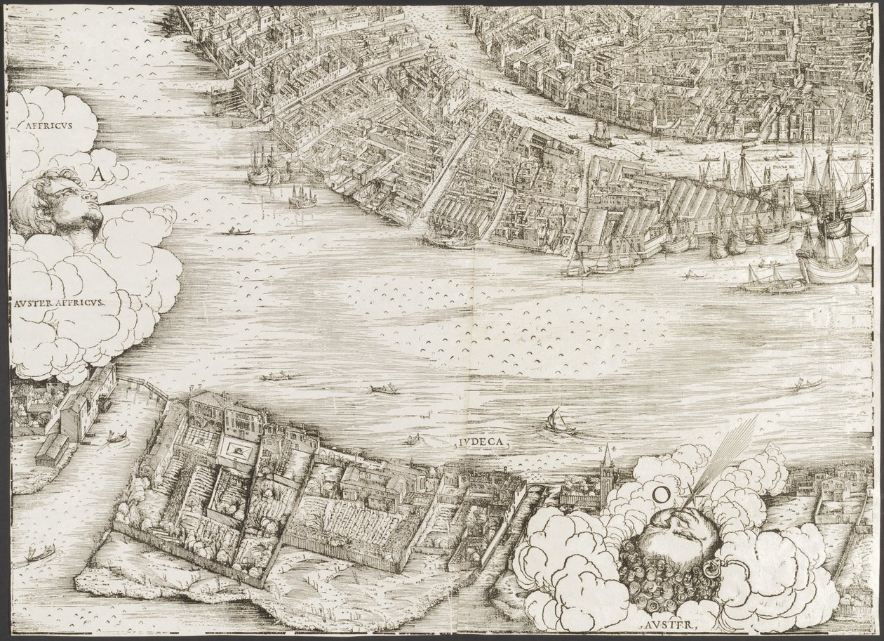 Venedik görünümü [sol alt blok] by Jacopo de