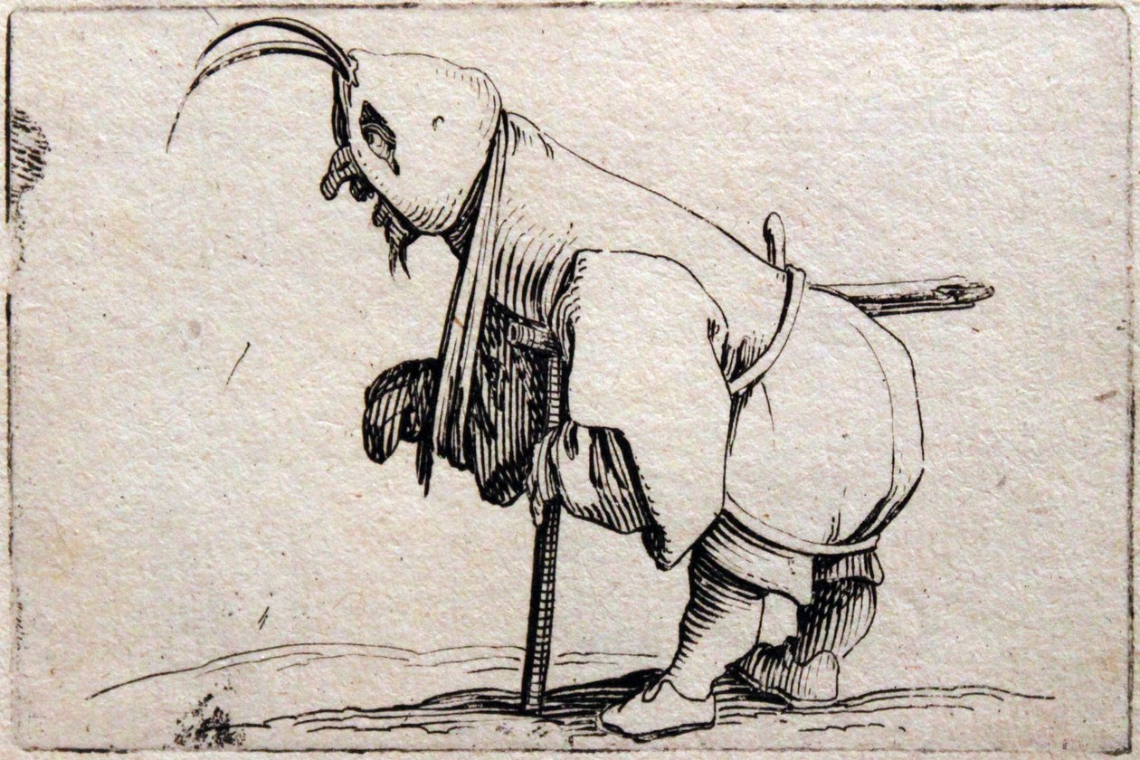 Çeşitli Gobbi Figürleri by Jacques Callot