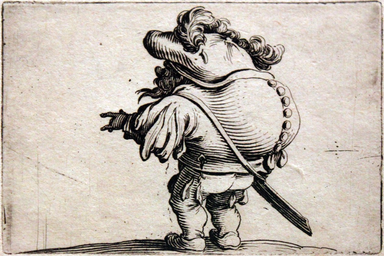 Çeşitli Gobbi Figürleri by Jacques Callot
