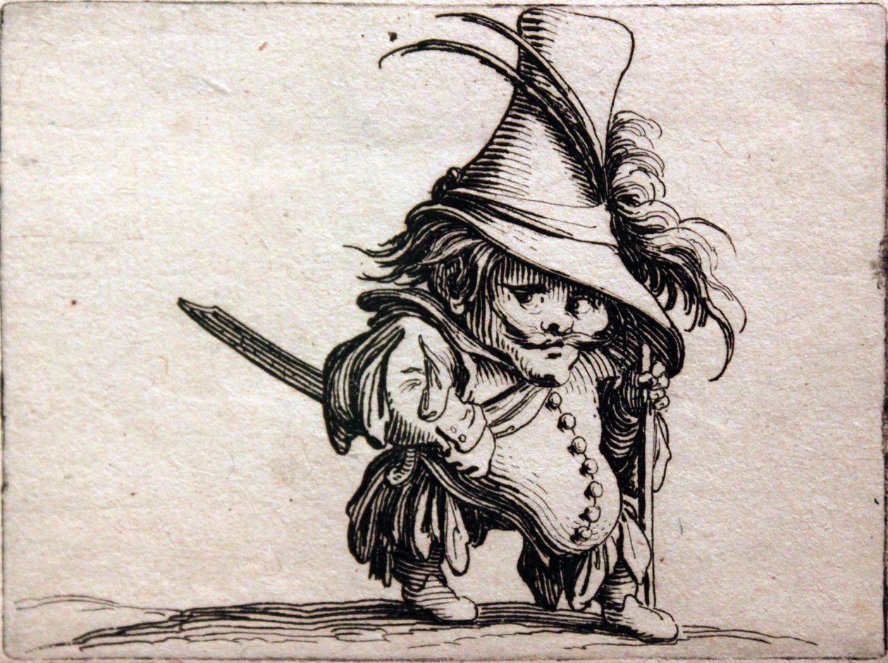 Çeşitli Gobbi Figürleri by Jacques Callot