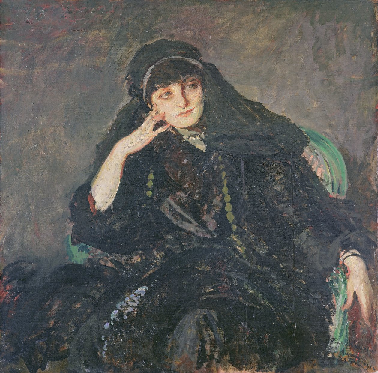 Anna, Noailles Kontesi, 1912 by Jacques Emile Blanche