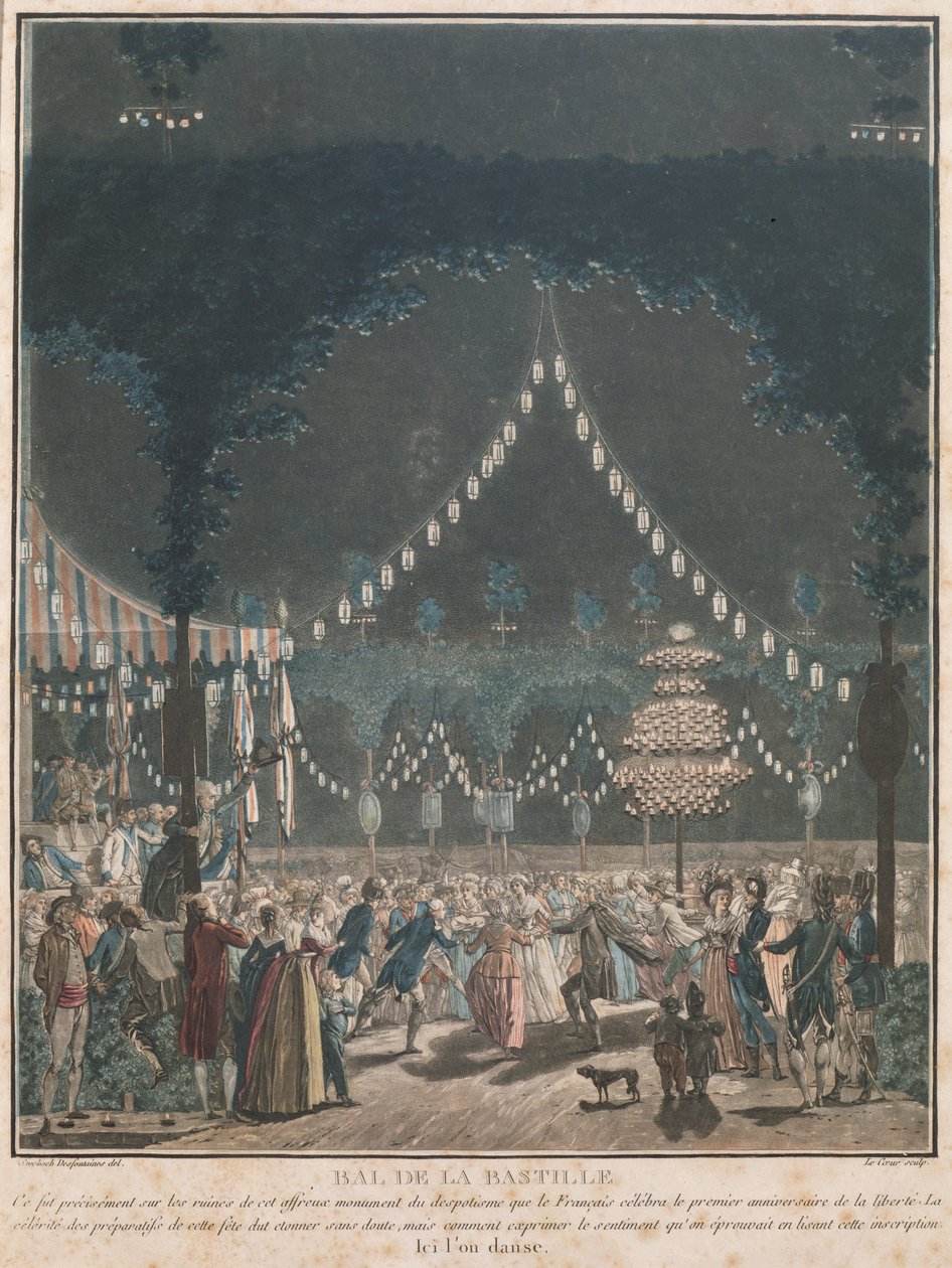 Bastille Balosu by Jacques Francois Joseph Swebach