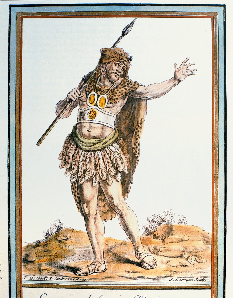 Antik Meksika Savaşçısı, 
