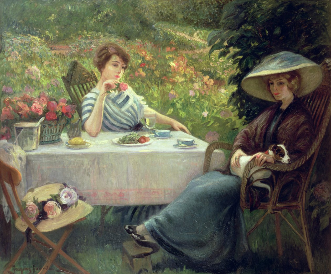 Çay zamanı by Jacques Jourdan